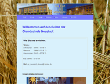Tablet Screenshot of gsn-donau.de
